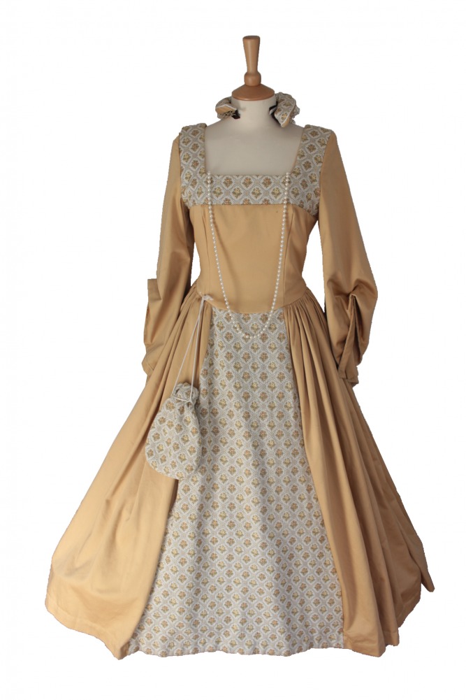 For Sale Deluxe Ladies Medieval Tudor Costume Size 10 - 12 Image